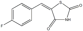5-[(4-Fluorobenzylidene]-2,4-thiazolidinedione CAS#: 262601-87-6