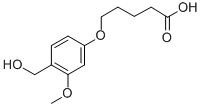 5-(4-HYDROXYMETHYL-3-METHOXYPHENOXY)VALERIC ACID CAS#: 213024-57-8