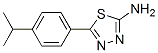 5-(4-ISOPROPYLPHENYL)-1,3,4-THIADIAZOL-2-AMINE CAS#: 100987-89-1