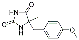 5-(4'-METHOXYBENZYL)-5-METHYLHYDANTOIN CAS#: 13500-24-8