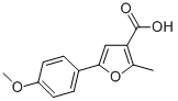 5-(4-METHOXYPHENYL)-2-METHYL-3-FUROIC ACID CAS#: 111787-87-2