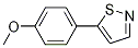 5-(4-Methoxyphenyl)-1,2-thiazole CAS#: 10514-28-0
