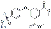 5-[4-(Sodiosulfo)phenoxy]-1,3-benzenedicarboxylic acid dimethyl ester CAS#: 25539-16-6