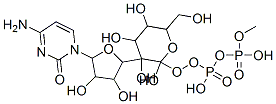 [5-(4-amino-2-oxo-pyrimidin-1-yl)-3,4-dihydroxy-oxolan-2-yl]methoxy-[hydroxy-[3,4,5-trihydroxy-6-(hydroxymethyl)oxan-2-yl]oxy-phosphoryl]oxy-phosphinic acid CAS#: 2906-23-2