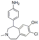 5-(4'-aminophenyl)-8-chloro-2,3,4,5-tetrahydro-3-methy-1H-3-benzazepin-7-ol CAS#: 114490-37-8
