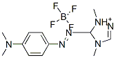 5-[[4-(dimethylamino)phenyl]azo]-1,4-dimethyl-1H-1,2,4-triazolium tetrafluoroborate(1-) CAS#: 103749-26-4