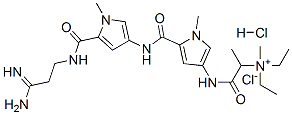 [5-[[5-(2-carbamimidoylethylcarbamoyl)-1-methyl-pyrrol-3-yl]carbamoyl] -1-methyl-pyrrol-3-yl]carbamoylmethyl-triethyl-azanium chloride hydroc hloride CAS#: 101772-45-6
