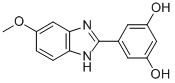 5-(5-METHOXY-1H-BENZO[D]IMIDAZOL-2-YL)BENZENE-1,3-DIOL CAS#: 14582-47-9