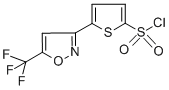 5-[5-(TRIFLUOROMETHYL)ISOXAZOL-3-YL]THIOPHENE-2-SULFONYL CHLORIDE CAS#: 229956-98-3