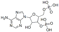 [5-(6-aminopurin-9-yl)-4-hydroxy-3-phosphonooxy-oxolan-2-yl]methoxyphosphonic acid CAS#: 1053-73-2