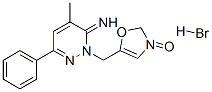 5-[(6-imino-5-methyl-3-phenyl-pyridazin-1-yl)methyl]oxazol-3-one hydro bromide CAS#: 111247-66-6