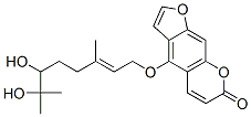 5-((6,7-DIHYDROXY-3,7-DIMETHYL-2-OCTENYL)OXY)-PSORALEN CAS#: 105866-29-3