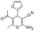 5-ACETYL-2-AMINO-4-(2-FURANYL)-6-METHYL-4H-PYRAN-3-CARBONITRILE CAS#: 105263-08-9
