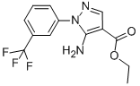 5-AMINO-1-[5-(FLUOROMETHYL)PHENYL]-1H-PYRAZOLE-4-CARBOXYLIC ACID ETHYL ESTER CAS#: 110821-29-9