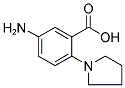 5-AMINO-2-PYRROLIDIN-1-YL-BENZOIC ACID CAS#: 16089-46-6