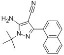 5-AMINO-3-(1-NAPHTHYL)-4-CYANO-1-TERT-BUTYLPYRAZOLE CAS#: 221243-34-1