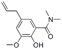 5-Allyl-2-hydroxy-3-methoxy-N,N-dimethylbenzamide CAS#: 29327-65-9