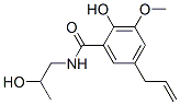 5-Allyl-2-hydroxy-N-(2-hydroxypropyl)-m-anisamide CAS#: 26750-84-5