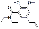 5-Allyl-N,N-diethyl-2-hydroxy-m-anisamide CAS#: 26750-96-9