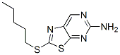5-Amino-2-(pentylthio)thiazolo[5,4-d]pyrimidine CAS#: 19844-41-8