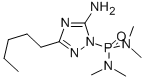 (5-Amino-3-pentyl-1H-1,2,4-triazol-1-yl)bis(dimethylamino)phosphine oxide CAS#: 1028-08-6