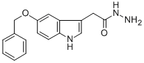 (5-BENZYLOXY-1H-INDOL-3-YL)-ACETIC ACID HYDRAZIDE CAS#: 112273-39-9