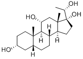 5-BETA-PREGNAN-3-ALPHA, 11-ALPHA, 17,20-ALPHA-TETROL CAS#: 1242-48-4