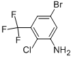 5-BROMO-2-CHLORO-3-TRIFLUOROMETHYLANILINE CAS#: 105172-79-0