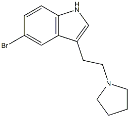 5-BROMO-3-[2-(1-PYRROLIDINYL)ETHYL]-1H-INDOLE CAS#: 17274-68-9