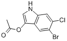 5-BROMO-6-CHLORO-3-INDOXYL-3-ACETATE CAS#: 102185-48-8