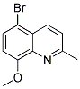 5-BROMO-8-METHOXY-2-METHYL-QUINOLINE CAS#: 103862-55-1