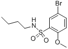 5-BROMO-N-BUTYL-2-METHOXYBENZENESULFONAMIDE CAS#: 871269-18-0