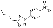 5-BUTYL-3-(4-NITROPHENYL)-1,2,4-OXADIAZOLE CAS#: 10364-70-2