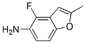 5-Benzofuranamine, 4-fluoro-2-methyl- CAS#: 288083-31-8
