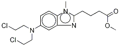 5-[Bis(2-chloroethyl)aMino]-1-Methyl-1H-benziMidazole-2-butanoic Acid Methyl Ester CAS#: 109882-25-9