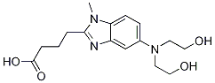 5-[Bis(2-hydroxyethyl)aMino]-1-Methyl-1H-benziMidazole-2-butanoic Acid CAS#: 109882-30-6