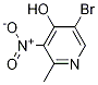 5-BroMo-2-Methyl-3-nitro-4-pyridinol CAS#: 18615-84-4