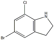 5-BroMo-7-chloroindoline CAS#: 221024-31-3