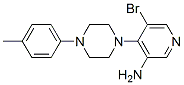 5-Bromo-4-[4-(4-methylphenyl)-1-piperazinyl]-3-pyridinamine CAS#: 14549-72-5