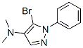 5-Bromo-N,N-dimethyl-1-phenyl-1H-pyrazol-4-amine CAS#: 19730-30-4