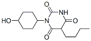 5-Butyl-1-(4-hydroxycyclohexyl)barbituric acid CAS#: 1031-90-9