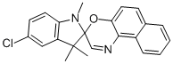 5-CHLORO-1,3-DIHYDRO-1,3,3-TRIMETHYLSPIRO[2 H-INDOLE-2,3'-[3 H]NAPHTH[2,1-B][1,4]OXAZINE] CAS#: 27333-50-2