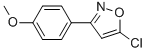 5-CHLORO-3-(4-METHOXYPHENYL)ISOXAZOLE CAS#: 25755-91-3