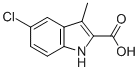 5-CHLORO-3-METHYL-1H-INDOLE-2-CARBOXYLIC ACID CAS#: 16381-47-8