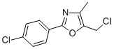 5-(CHLOROMETHYL)-2-(4-CHLOROPHENYL)-4-METHYLOXAZOLE CAS#: 109544-39-0