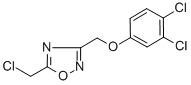 5-(CHLOROMETHYL)-3-[(3,4-DICHLOROPHENOXY)METHYL]-1,2,4-OXADIAZOLE CAS#: 263386-10-3