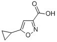 5-CYCLOPROPYLISOXAZOLE-3-CARBOXYLIC ACI& CAS#: 110256-15-0