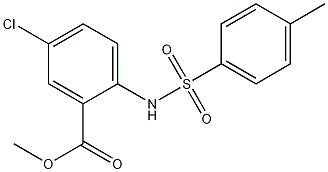 5-Chloro-2-[[(4-methylphenyl)sulfonyl]amino]benzoic acid methyl ester CAS#: 247237-38-3