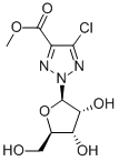 5-Chloro-2-(beta-D-ribofuranosyl)-2H-1,2,3-triazole-4-carboxylic acid  methyl ester CAS#: 106824-96-8