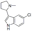 5-Chloro-3-(1-methyl-2-pyrrolidinyl)-1H-indole CAS#: 19134-31-7